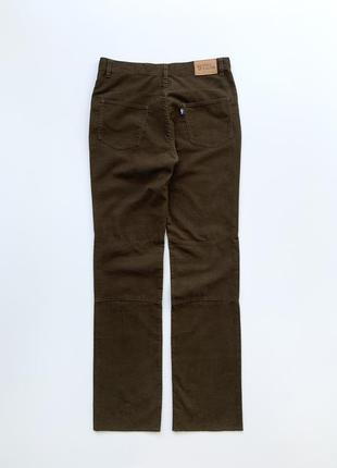 Винтажные вельветовые брюки fjällräven vintage corduroy rare trousers, брюки
