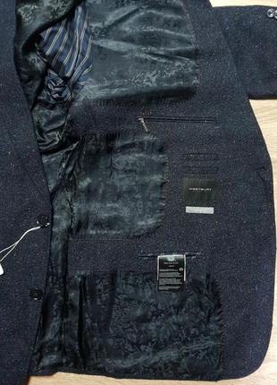 Westbury premium - 60-62-64 - пиджак мужской блейзер мужественный синий5 фото