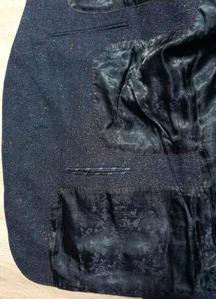 Westbury premium - 60-62-64 - пиджак мужской блейзер мужественный синий10 фото