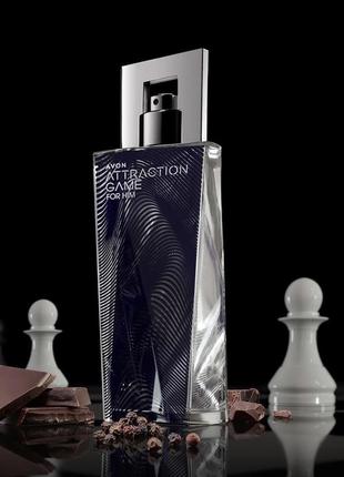 Attraction game avon 75 ml, мужской аромат эйвон