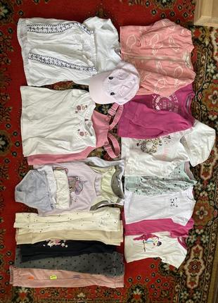 Набір одягу для дівчинки 86-92