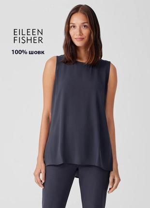 Топ блуза туніка шовк преміум бренд eileen fisher