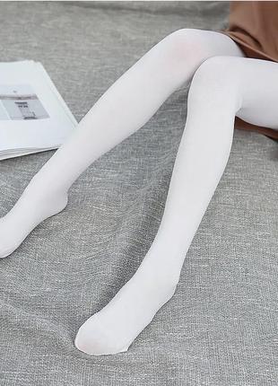Капронові колготи  білі