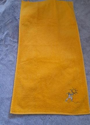 Натуральное махровое полотенце.90*50 см #60#
