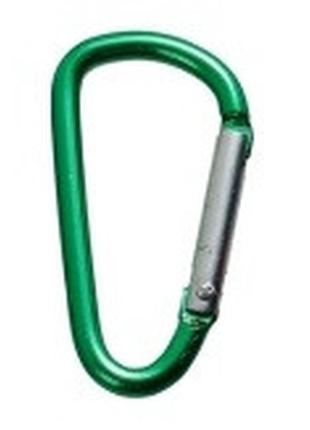 Застібка finding карабін для брелок ключів зелений 4.7 см x 2.6 см1 фото