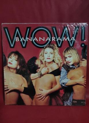 Bananarama - wow!фірмова вінілова платівка.1987.germany.