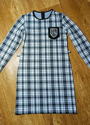 Сукня трикотажна. ріст-140 см. 10 років.розмір-40.