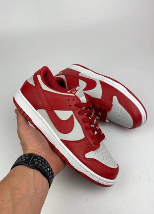 Nike sb dunk red &white наложен платеж