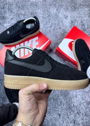 Кроссовки nike air force 1 black