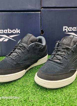 Чоловічі повсякденні кросівки reebok club c mid ii оригинал h691262 фото