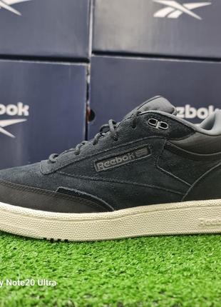 Чоловічі повсякденні кросівки reebok club c mid ii оригинал h69126