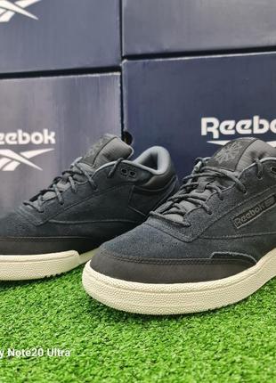 Чоловічі повсякденні кросівки reebok club c mid ii оригинал h691263 фото