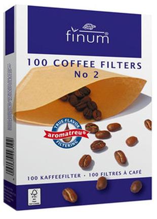 Фильтр для кофе finum-2 100 шт/уп