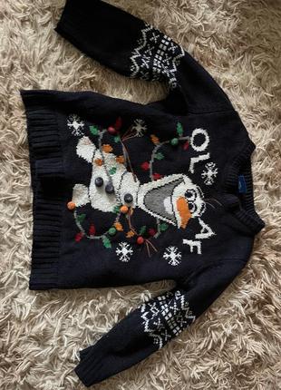 Новорічний светер для хлопчика
