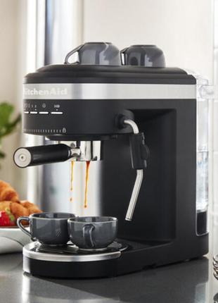 Кавоварка рожкова kitchenaid 1470 вт чорна