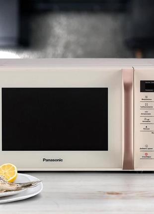 Микроволновая печь panasonic nn-st35mkzpe 23 л