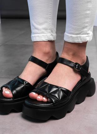 Жіночі сандалі fashion penny 3605 39 розмір 25 см чорний