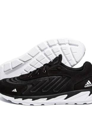 Кроссовки летние сетка adidas ozelia black