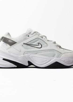 Кроси кросовки кроссовки кроси кросівки nike m2k white/gray найк м2к