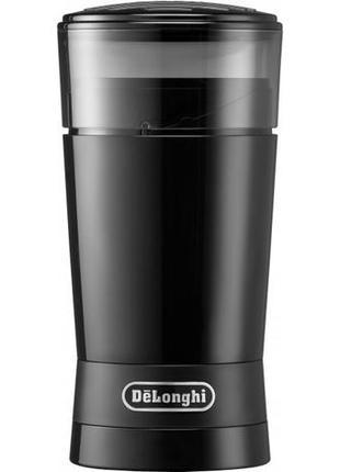 Кофемолка электрическая delonghi kg-200-bk 170 вт