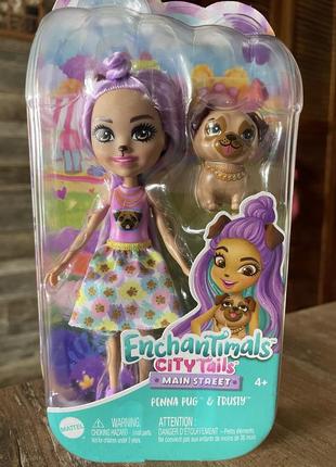 Нова лялька з собачкою enchantimals, mattel