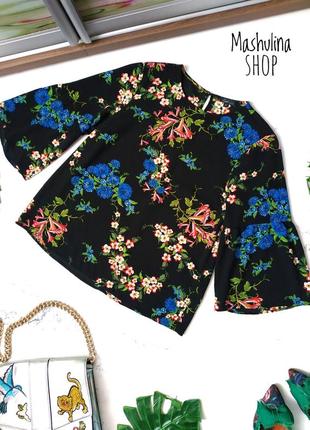 ❤️красивая блуза в цветочный принт loul edition