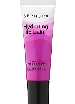 Sephora  hydrating lip balm зволожуючий бальзам для губ у відтінку 4 berry, 10 гр.