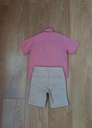 Летний набор для мальчика/шорты/рубашка с коротким рукавом для мальчика9 фото
