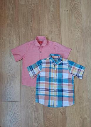 Летний набор для мальчика/шорты/рубашка с коротким рукавом для мальчика10 фото