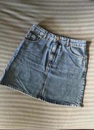 Джинсова спідниця 36 розмір