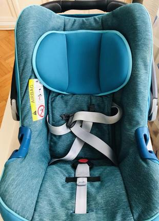 Дитяче автокрісло britax-romer baby-safe plus shr ii green marble