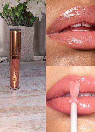 Колагеновий блиск для губ charlotte tilbury collagen lip bath pillow talk для ефекту супер пухких губ!