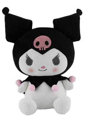 Мягкая плюшевая игрушка куроми хеллоу китти 25 см kuromi hello kitty, model-2