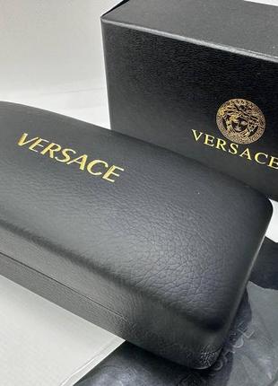 Футляр для окулярів брендований твердий versace