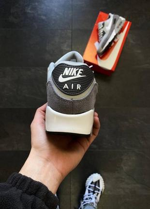 Nike air max 90 grey4 фото