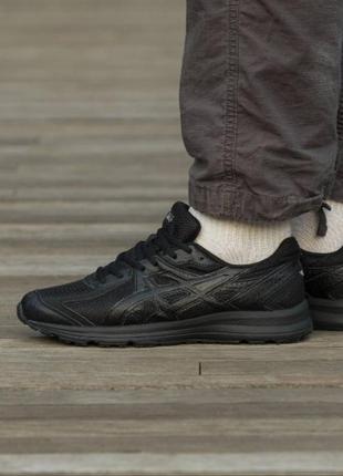 Кроссовки asics gel all black