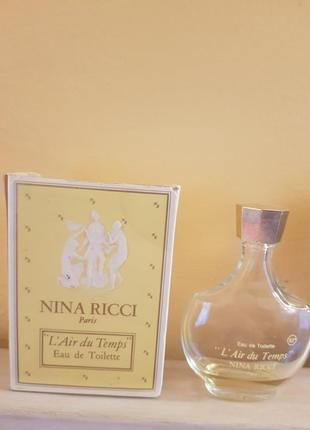 Интаж нина рыча l'air дю темп eau де туалетная водичка, редкость