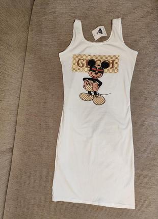 Сукня майка нова в стилі gucci