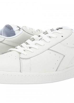 Жіночі кросівки diadora game l low full leather white c1880 розмір 40 eu/7 us/устілка 25 см.