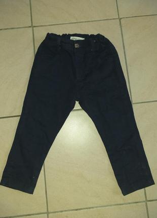 Детские синие брючки pollito baby &kids wear