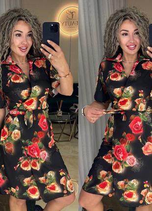 Платье на запах 42-52