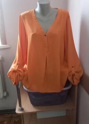 💛💙 блузка  помаранчева