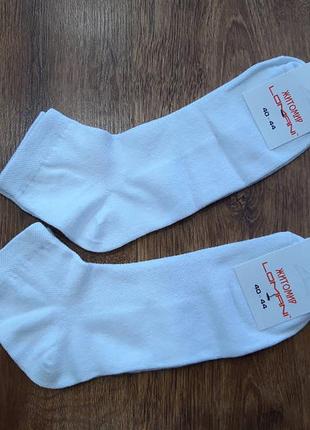 Чоловічі шкарпетки (сітка) "lomani, україна" 40-44 art: 406 середні/  білі