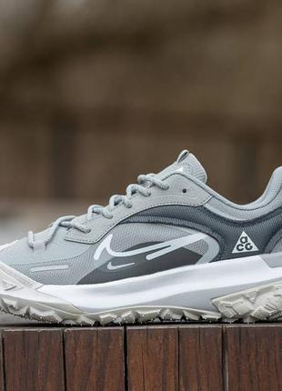 Чоловічі кросівки nike acg mountain fly 2 low grey