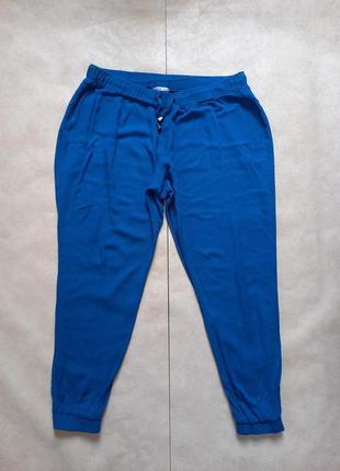 Брендовые легкие штаны шаровары бойфренды с высокой талией chris line, 16 pазмер.