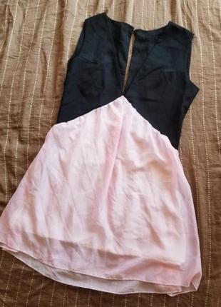 Розово-черное летнее платье платье платье платье
