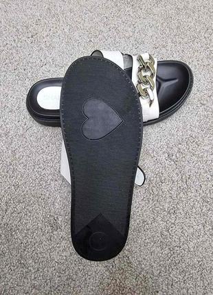 Стильные кожаные шлепанцы мюли сандалии sharman 39- 40 р 25 см4 фото