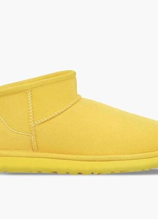 Ugg ultra mini yellow 361 фото