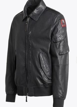 Куртка-бомбер brigadier leather2 фото