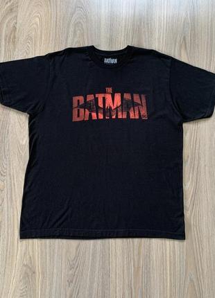 Мужская хлопковая футболка с принтом batman